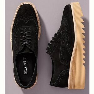 Anthropologie Silent D Tilear Platform Oxfords - Size 39 (8.5)